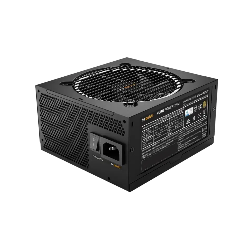 Sursă Alimentare PC be quiet! PURE POWER 12 M, 1200W, ATX, Complet modular