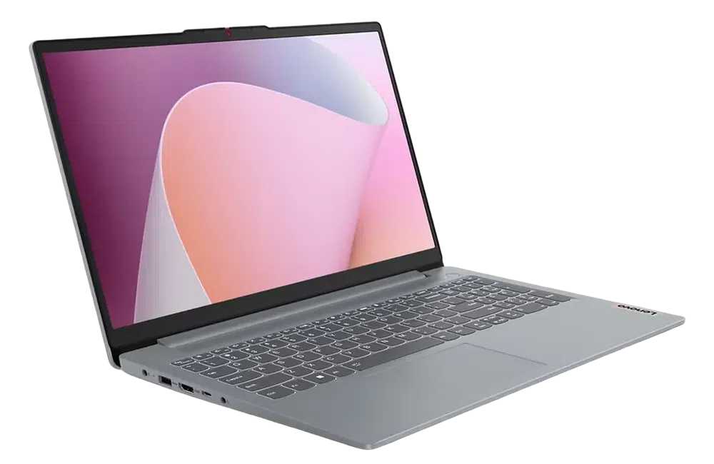 Ноутбук 15,6" Lenovo IdeaPad Slim 3 15AMN8, Arctic Grey, AMD Ryzen 5 7520U, 8Гб/512Гб, Без ОС