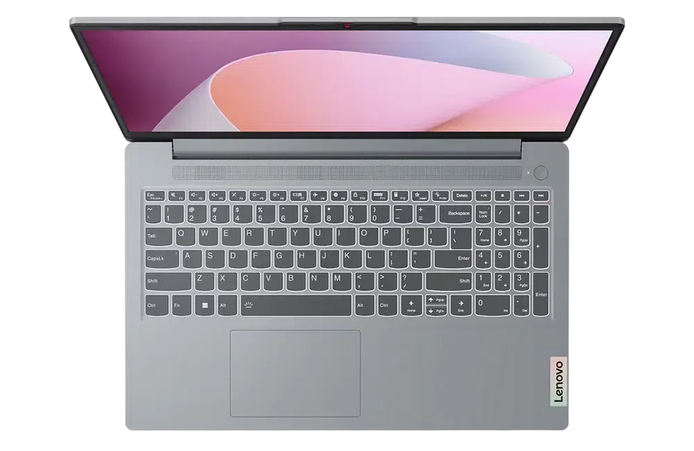 Ноутбук 15,6" Lenovo IdeaPad Slim 3 15AMN8, Arctic Grey, AMD Ryzen 5 7520U, 8Гб/512Гб, Без ОС