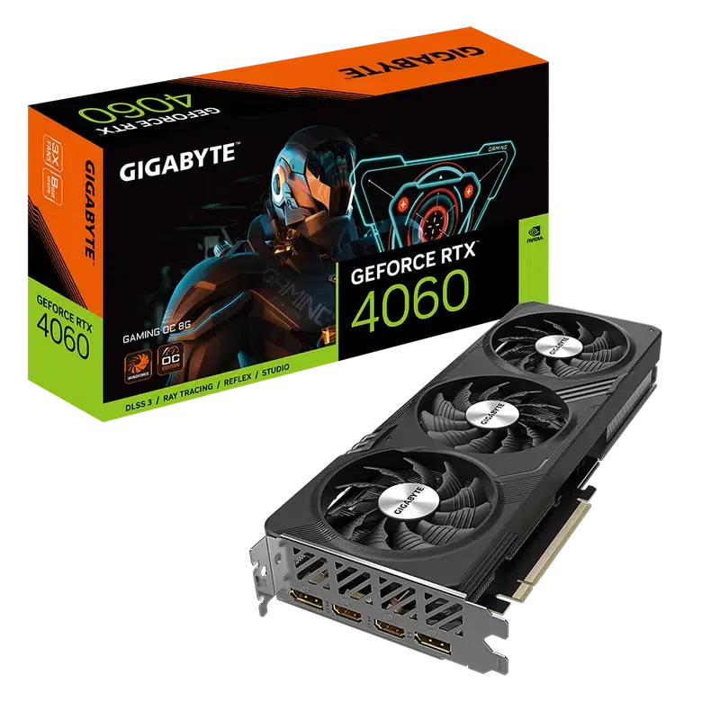 Placă Video Gigabyte GV-N4060GAMING OC-8GD, 8GB GDDR6 128bit (GV-N4060GAMING OC-8GD)