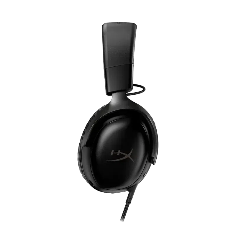 Gaming Headset HyperX Cloud III, 53mm driver, 64 Ohm, 15-21khz, 100db, 320g.,3.5mm/USB/Type-C, Balck