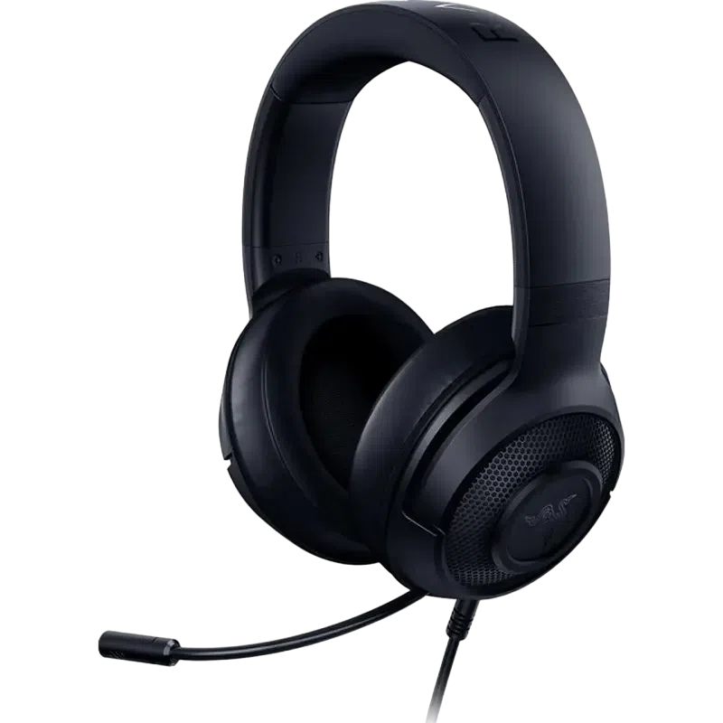 Căști gaming Razer Kraken X Lite, Cu fir, Negru