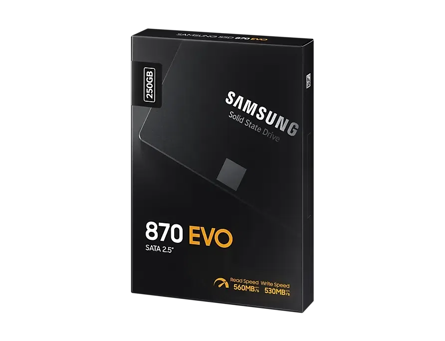 Unitate SSD Samsung 870 EVO MZ-77E250, 250GB, MZ-77E250B/KR