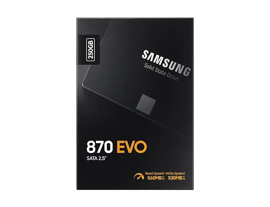 Unitate SSD Samsung 870 EVO MZ-77E250, 250GB, MZ-77E250B/KR