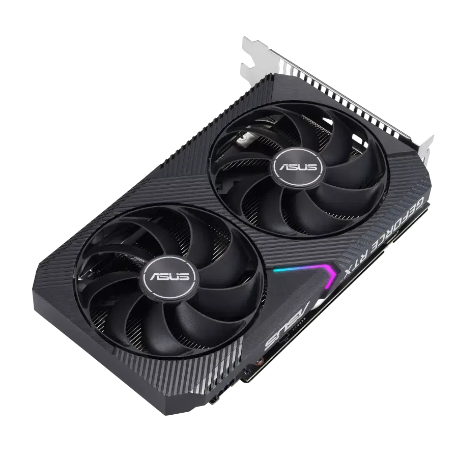 Видеокарта ASUS DUAL-RTX3050-O8G-V2, 8GB GDDR6 128бит (DUAL-RTX3050-O8G-V2)