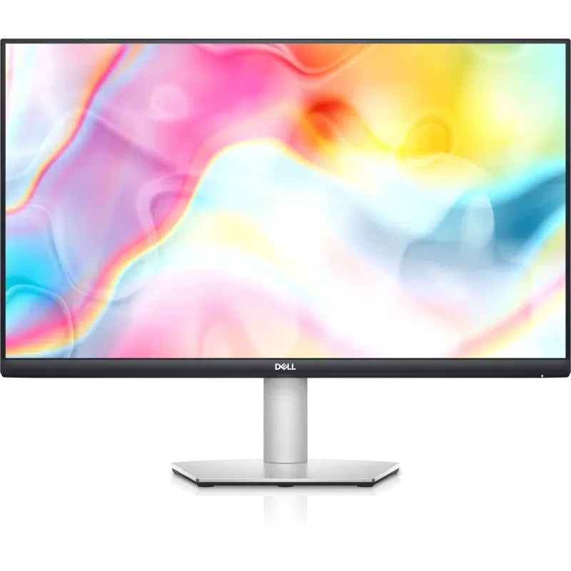 27" Monitor DELL S2722QC, IPS 3840x2160 4K UHD, Argintiu