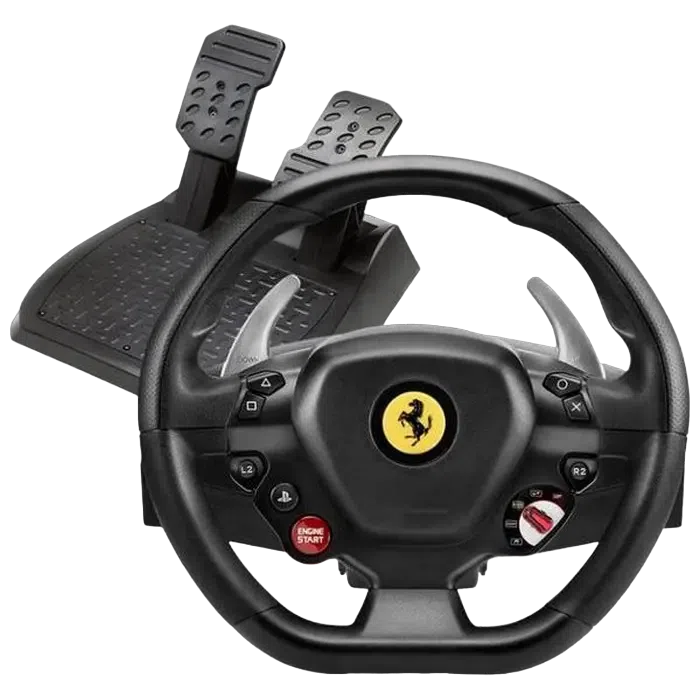 Игровой руль Thrustmaster T80 Ferrari 488 GTB Edition, Чёрный