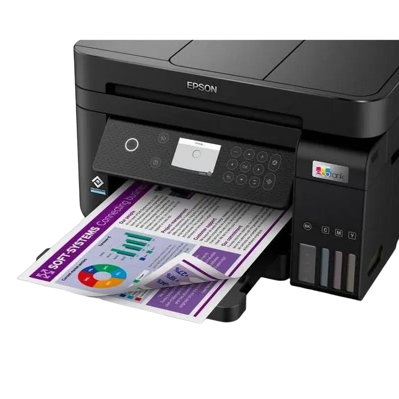 Струйный МФУ Epson MFD EcoTank L6270, Чёрный