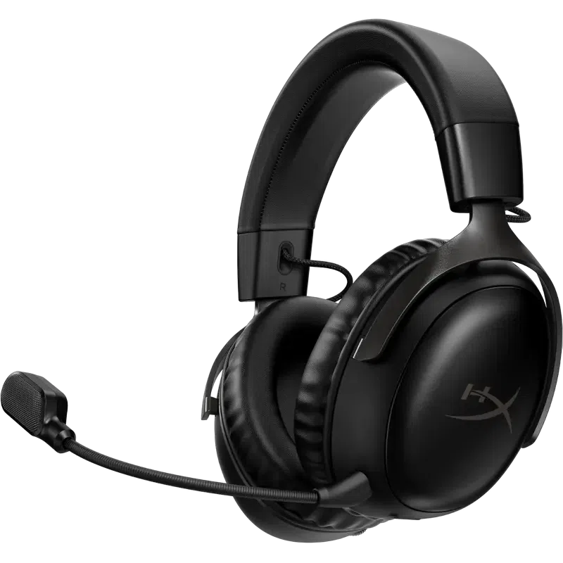 Наушники HyperX Cloud III Wireless, Беспроводной, Чёрный