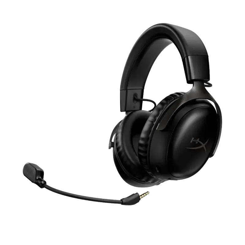 Наушники HyperX Cloud III Wireless, Беспроводной, Чёрный