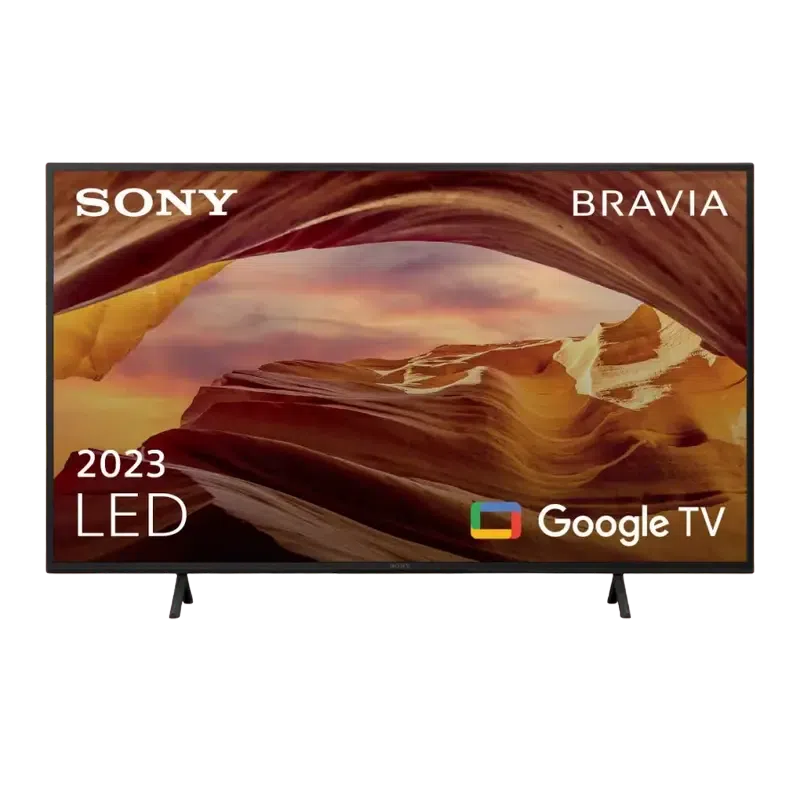 50" LED SMART TV SONY KD50X75WLPAEP, 3840x2160 4K UHD, Google TV, Negru