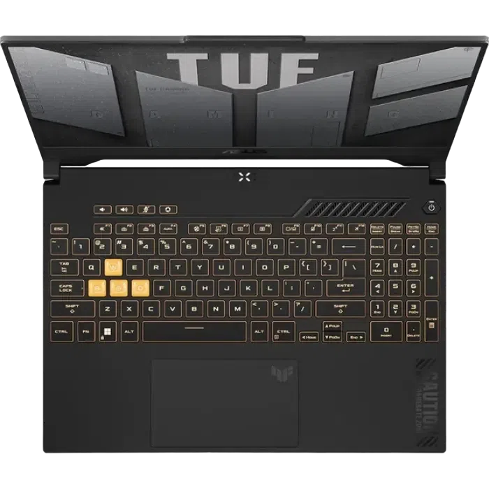 Laptop Gaming 15,6" ASUS TUF Gaming F15 FX507VV4, Jaeger Gray, Intel Core i7-13700H, 16GB/1024GB, Fără SO