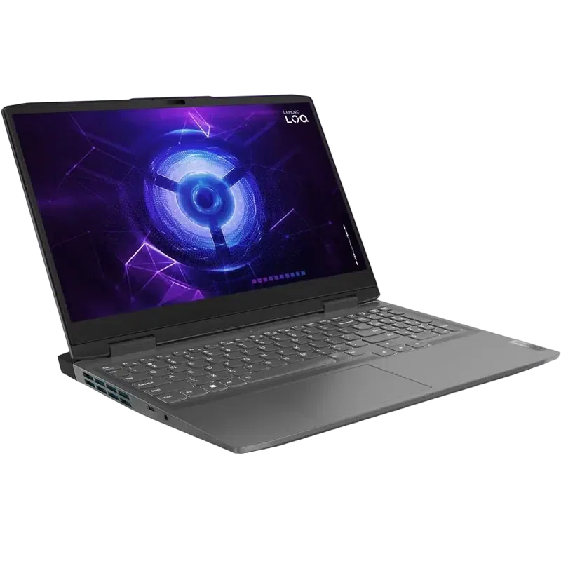 Laptop Gaming 15,6" Lenovo LOQ 15IRH8, Storm Grey, Intel Core i5-13420H, 16GB/1024GB, Fără SO