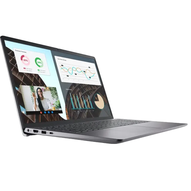 Ноутбук для бизнеса 15,6" DELL Vostro 3530, Titan Gray, Intel Core i7-1355U, 16Гб/512Гб, Linux Ubuntu