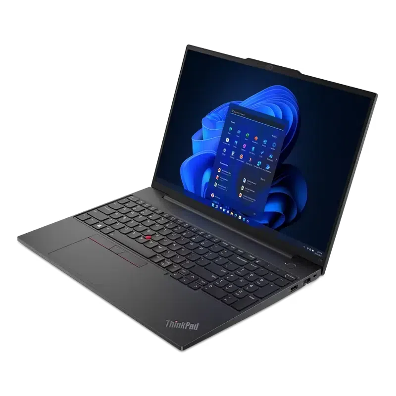 Ноутбук для бизнеса 16" Lenovo ThinkPad E16 Gen 1, Graphite Black, Intel Core i5-1335U, 16Гб/512Гб, Без ОС