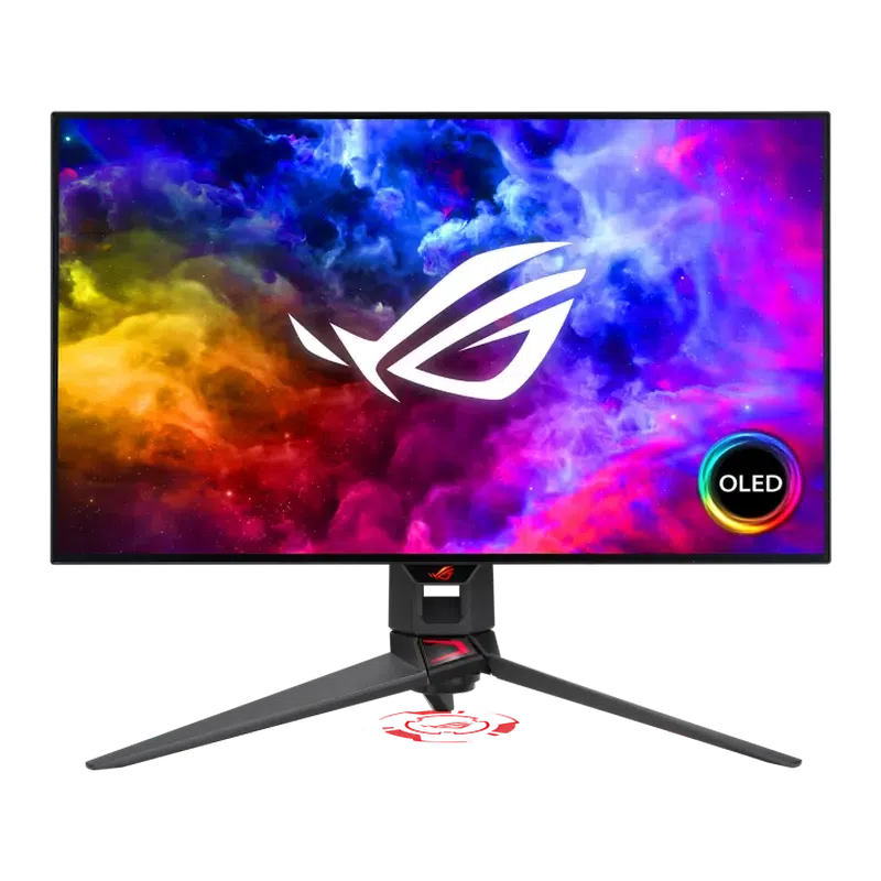 27" Игровой монитор ASUS PG27AQDM, OLED 2560x1440 WQHD, Чёрный