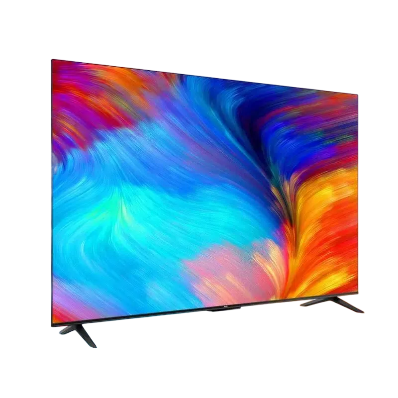 50" LED SMART Телевизор TCL 50P635, 3840x2160 4K UHD, Google TV, Чёрный