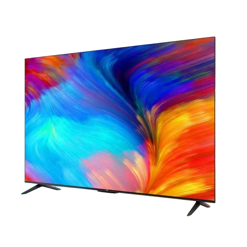 50" LED SMART Телевизор TCL 50P635, 3840x2160 4K UHD, Google TV, Чёрный