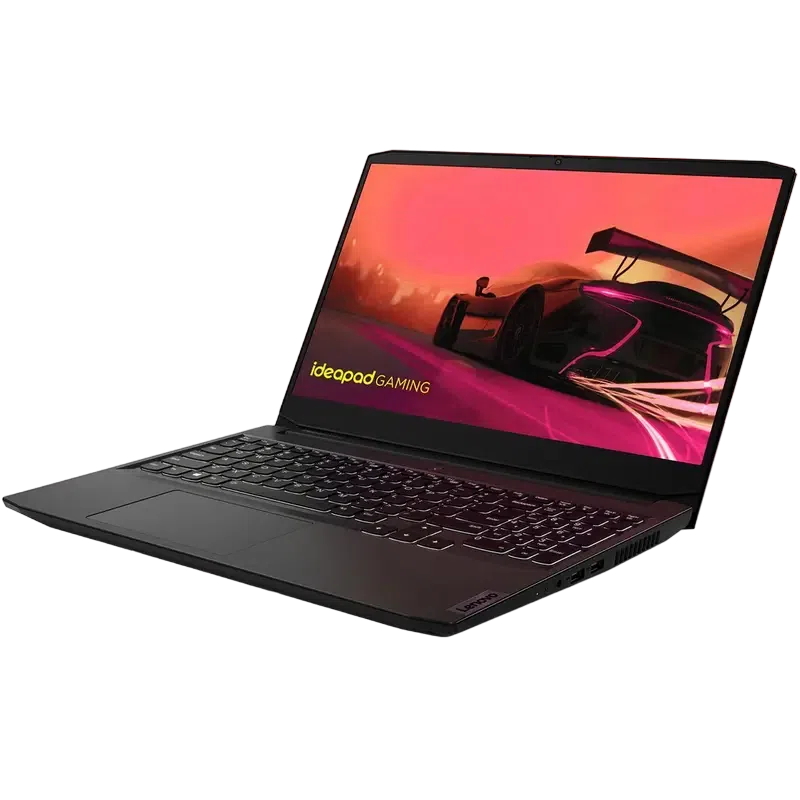 Игровой ноутбук 15,6" Lenovo IdeaPad Gaming 3 15ACH6, Shadow Black, AMD Ryzen 5 5500H, 16Гб/512Гб, Без ОС