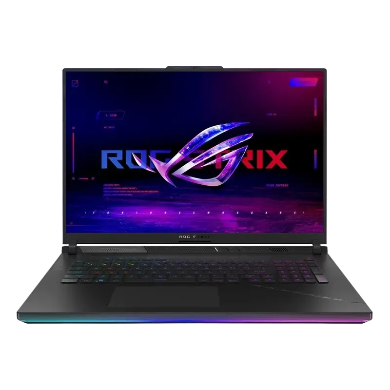 Игровой ноутбук 18" ASUS ROG Strix SCAR 18 G834JZR, Off Black, Intel Core i9-14900HX, 32Гб/1024Гб, Без ОС