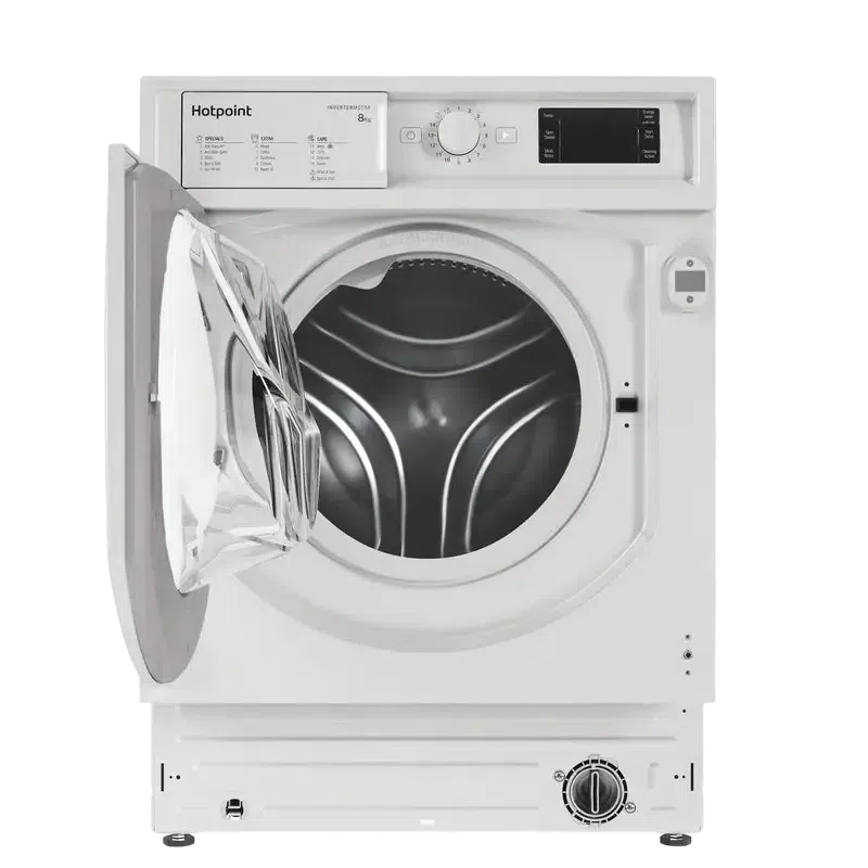 Mașină de spălat Hotpoint-Ariston BI WMHG 81485 EU, 8kg, Alb