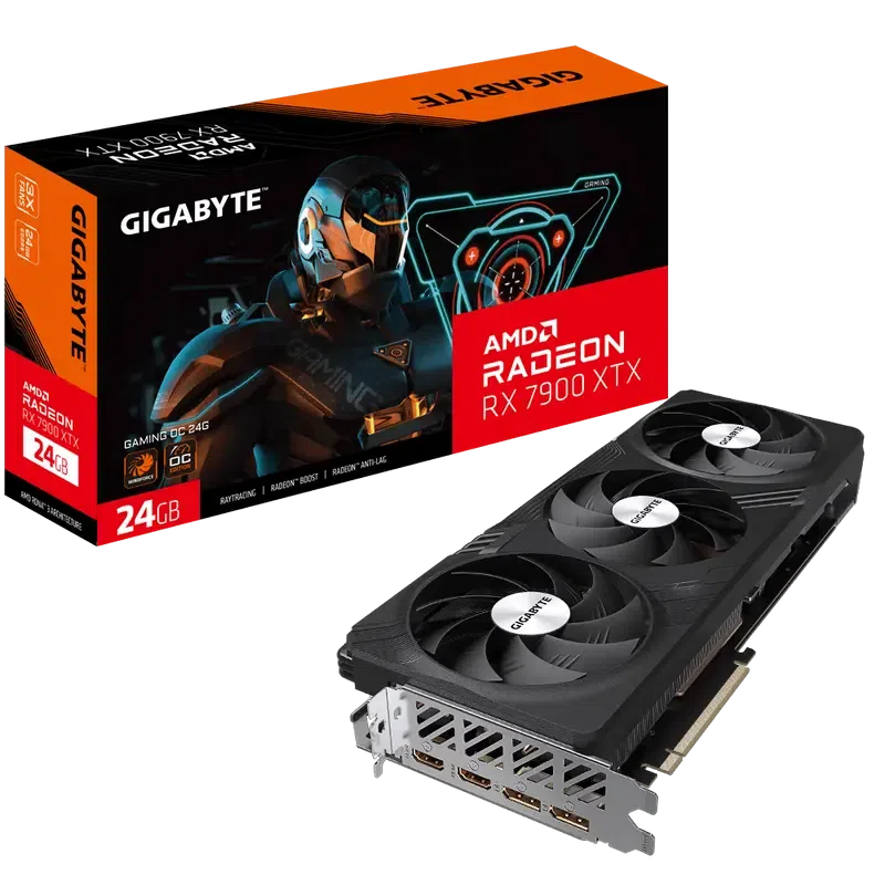 Placă Video Gigabyte GV-R79XTXGAMING OC-24GD, 24 GB GDDR6 384bit (GV-R79XTXGAMING OC-24GD)