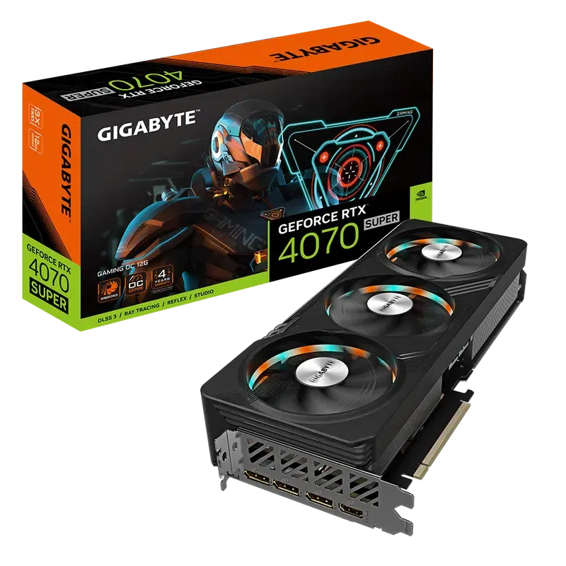 Placă Video Gigabyte GV-N407SGAMING OC-12GD, 12GB GDDR6X 192bit (GV-N407SGAMING OC-12GD)