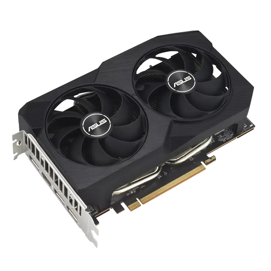 Placă Video ASUS DUAL-RX7600-O8G-V2, 8GB GDDR6 128bit (DUAL-RX7600-O8G-V2)