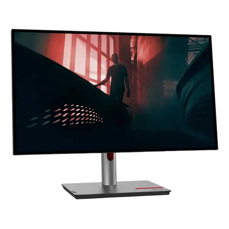 27" Monitor Lenovo P27q-30, IPS 2560x1440 WQHD, Negru | Gri