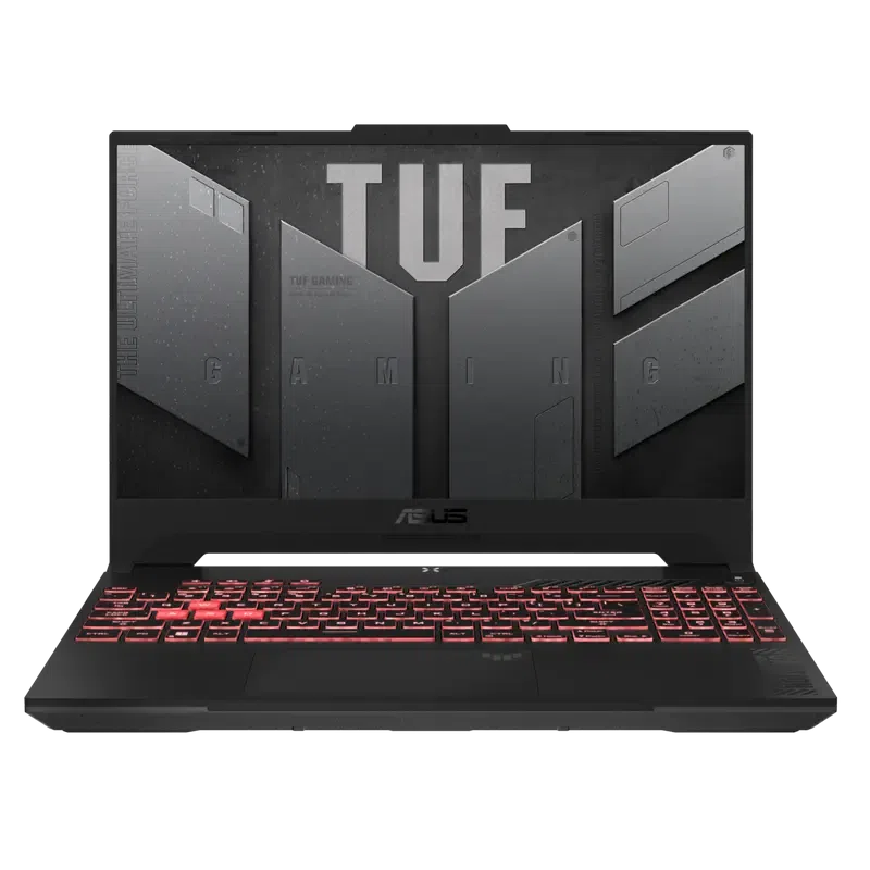 Игровой ноутбук 15,6" ASUS TUF Gaming A15 FA507NV, Mecha Gray, AMD Ryzen 5 7535HS, 16Гб/512Гб, Без ОС