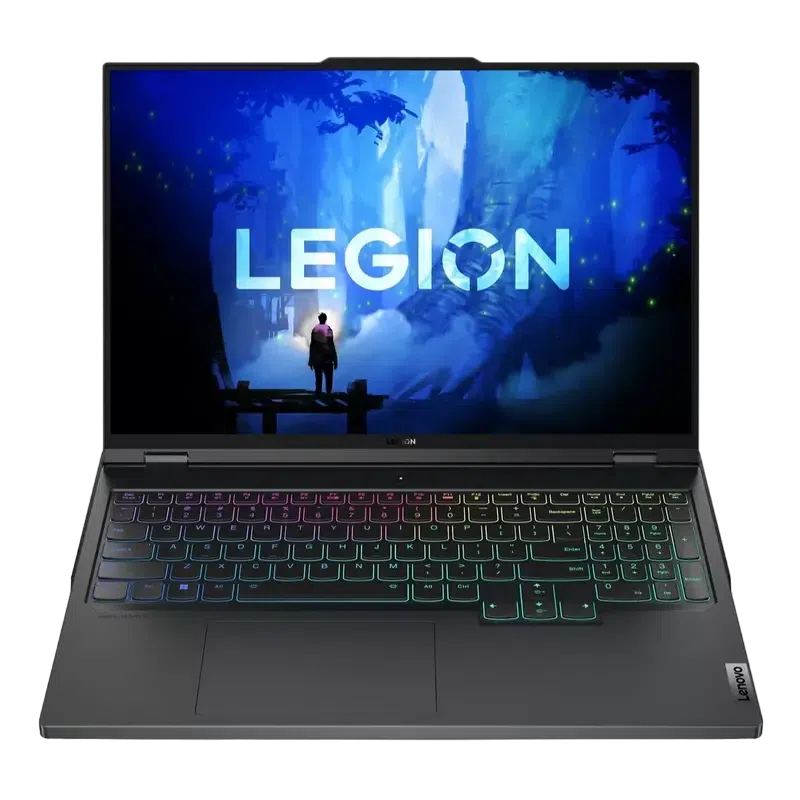 Laptop Gaming 16" Lenovo Legion Pro 7 16IRX9H, Eclipse Black, Intel Core i9-14900HX, 32GB/1024GB, Fără SO