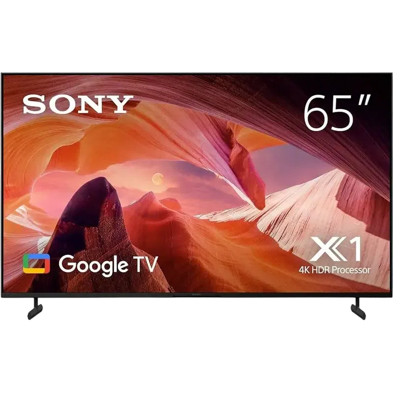 65" LED SMART TV SONY KD65X80LAEP, 3840x2160 4K UHD, Google TV, Negru