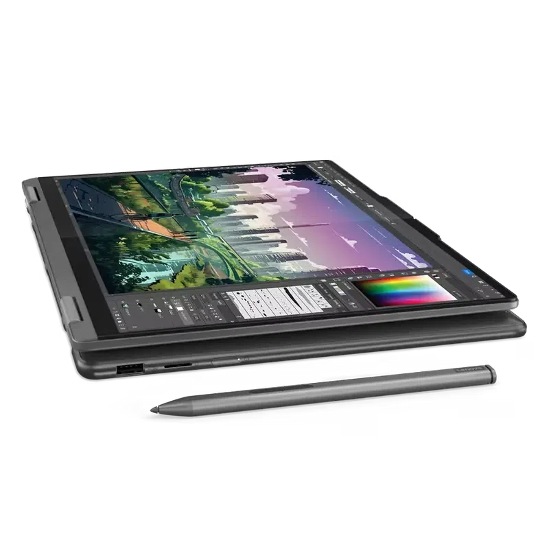 Laptop 14" Lenovo Yoga 7 2-in-1 14AHP9, Storm Grey, AMD Ryzen 7 8840HS, 16GB/1024GB, Windows 11 Home