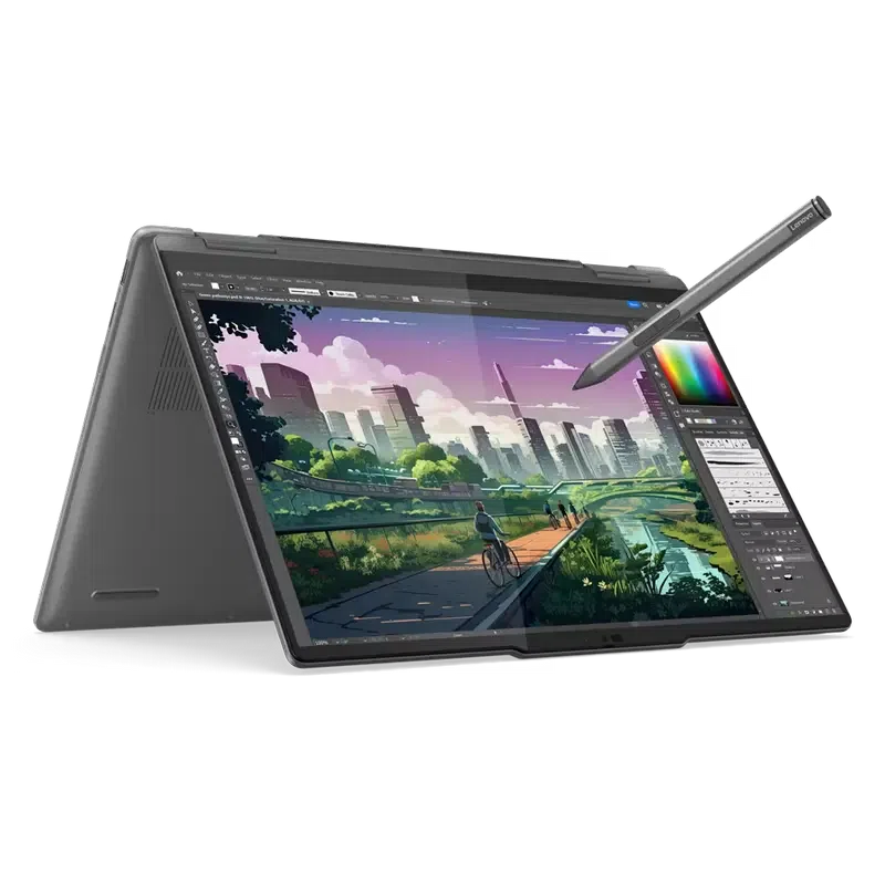 Ноутбук 14" Lenovo Yoga 7 2-in-1 14AHP9, Storm Grey, AMD Ryzen 7 8840HS, 16Гб/1024Гб, Windows 11 Home