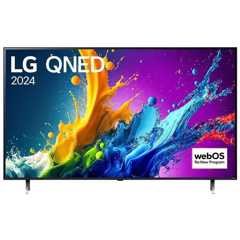 86" QNED SMART TV LG 86QNED80T6A, 3840x2160 4K UHD, webOS, Negru