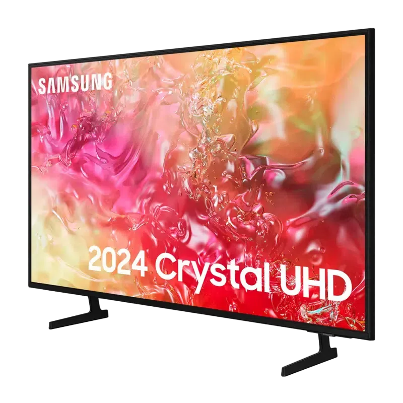 43" LED SMART Телевизор Samsung UE43DU7100UXUA, 3840x2160 4K UHD, Tizen, Чёрный