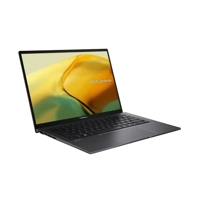 Ноутбук 14" ASUS Zenbook 14 OLED UM3402YA, Jade Black, AMD Ryzen 7 7730U, 16Гб/1024Гб, Без ОС