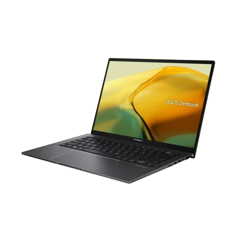 Ноутбук 14" ASUS Zenbook 14 OLED UM3402YA, Jade Black, AMD Ryzen 7 7730U, 16Гб/1024Гб, Без ОС