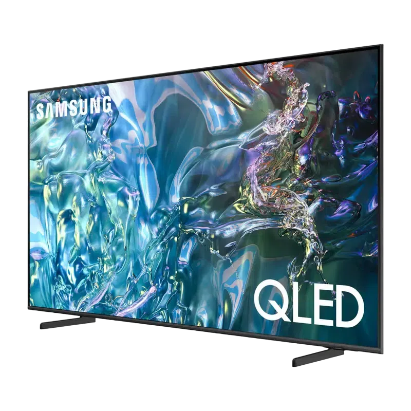 55" QLED SMART Телевизор Samsung QE55Q60DAUXUA, 3840x2160 4K UHD, Tizen, Чёрный