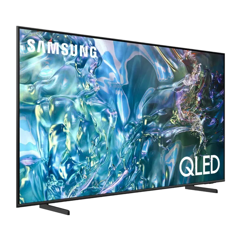 55" QLED SMART Телевизор Samsung QE55Q60DAUXUA, 3840x2160 4K UHD, Tizen, Чёрный