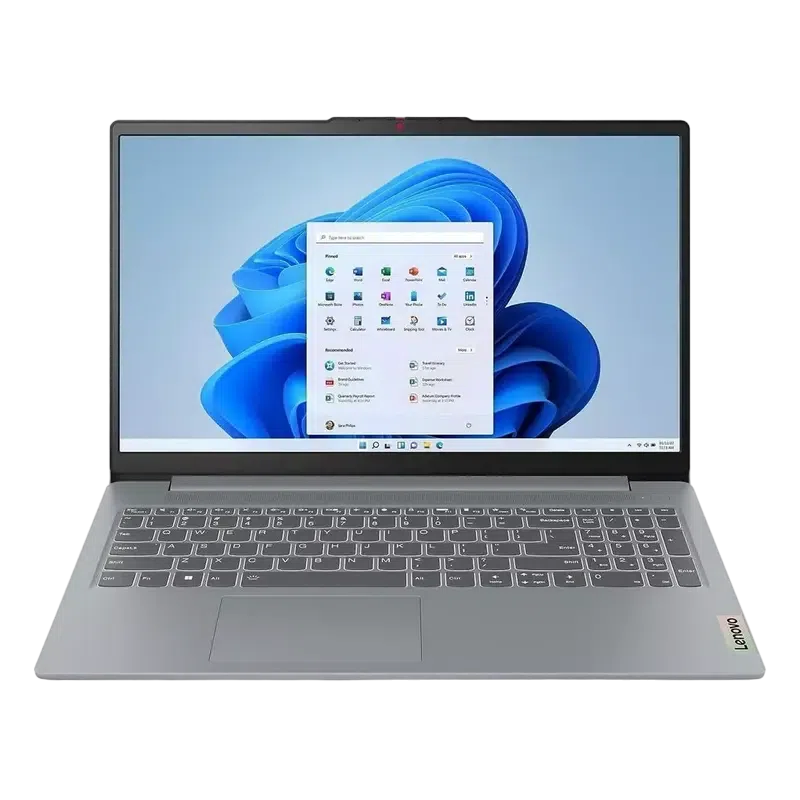 Laptop 15,6" Lenovo IdeaPad Slim 3 15IAH8, Arctic Grey, Intel Core i5-12450H, 16GB/512GB, Fără SO