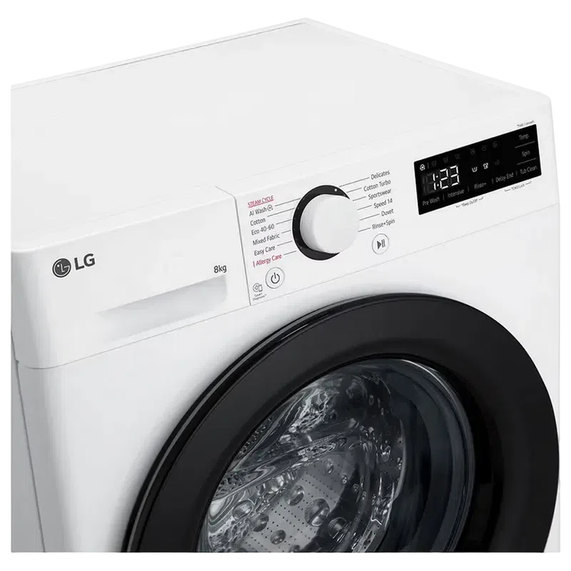 Стиральная машина LG F2WR508SBW, 8кг, Белый