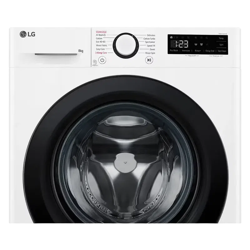 Mașină de spălat LG F2WR508SBW, 8kg, Alb