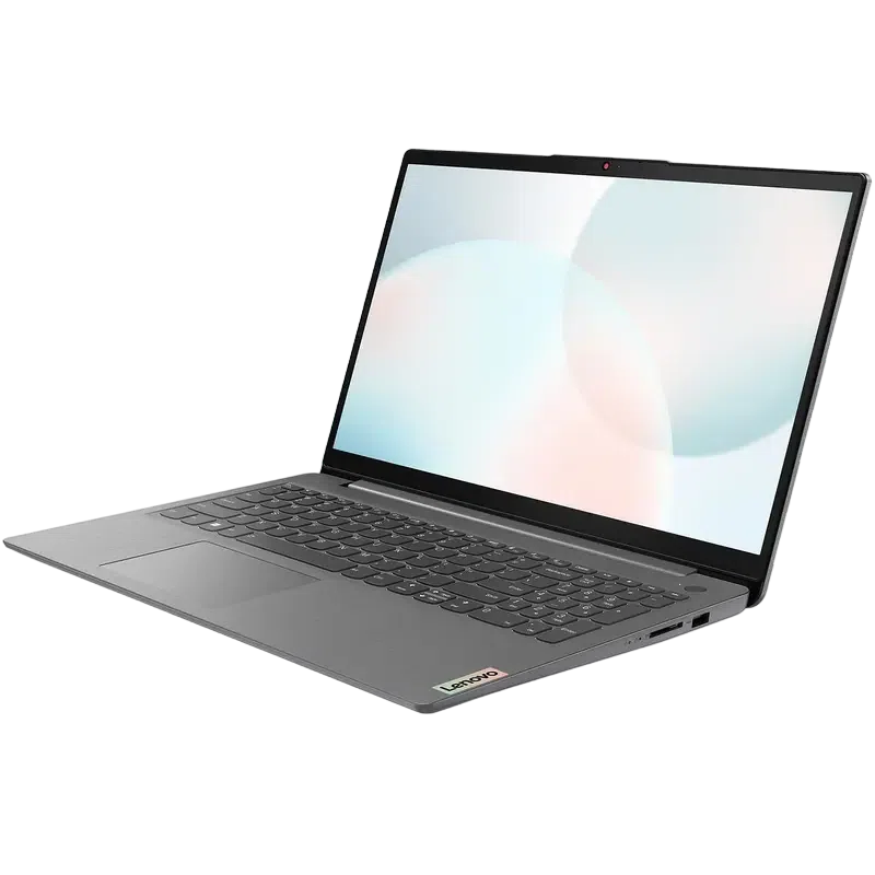 Laptop 15,6" Lenovo IdeaPad 3 15IAU7, Arctic Grey, Intel Core i3-1215U, 8GB/512GB, Fără SO