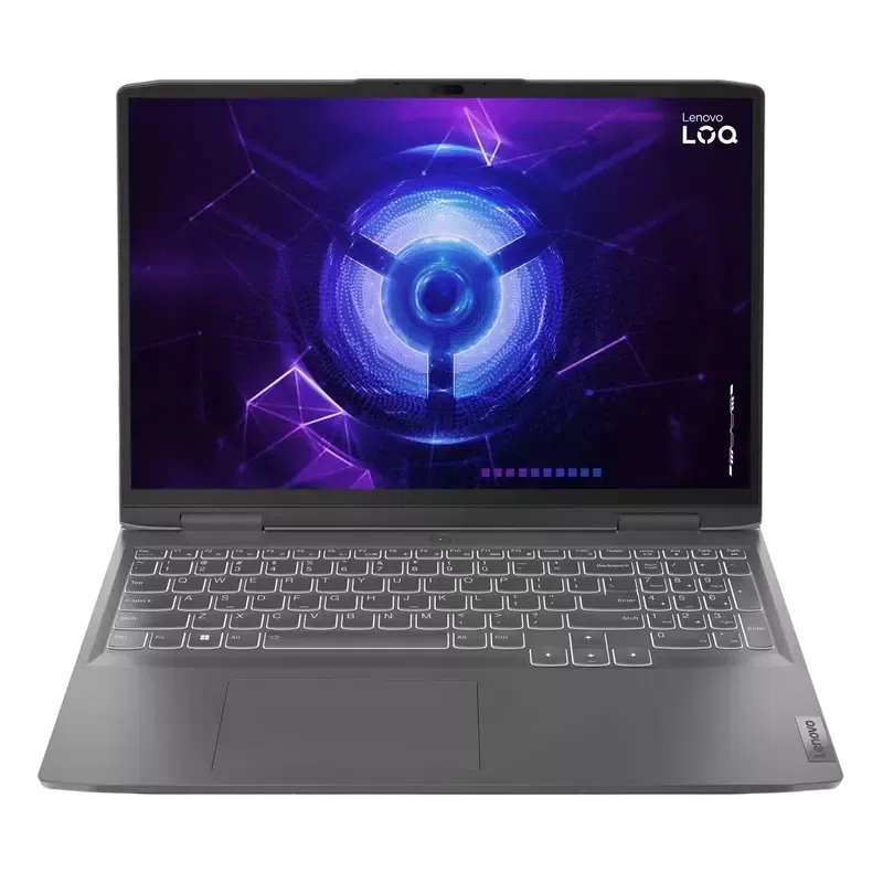 Laptop Gaming 16" Lenovo LOQ 16IRH8, Storm Grey, Intel Core i5-13500H, 16GB/1024GB, Fără SO