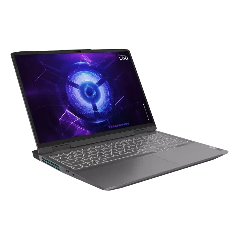 Laptop Gaming 16" Lenovo LOQ 16IRH8, Storm Grey, Intel Core i5-13500H, 16GB/1024GB, Fără SO