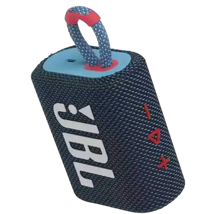 JBL GO 3, Синий/розовый