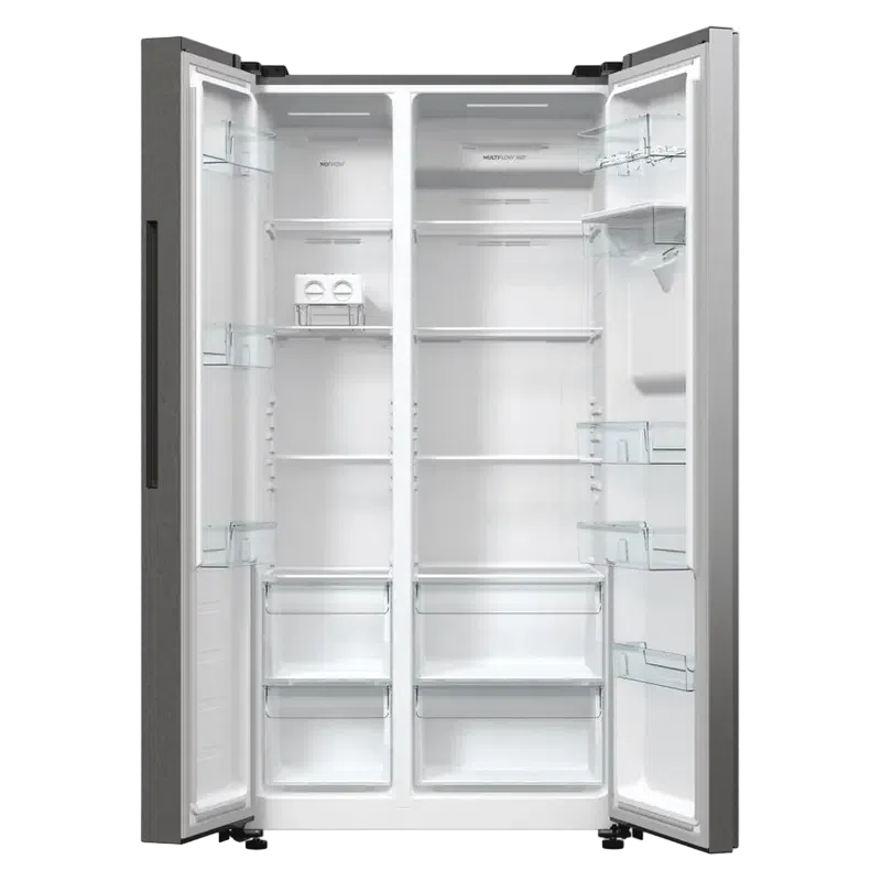 Frigider Gorenje NRR9185EAXLWD, Oțel inoxidabil