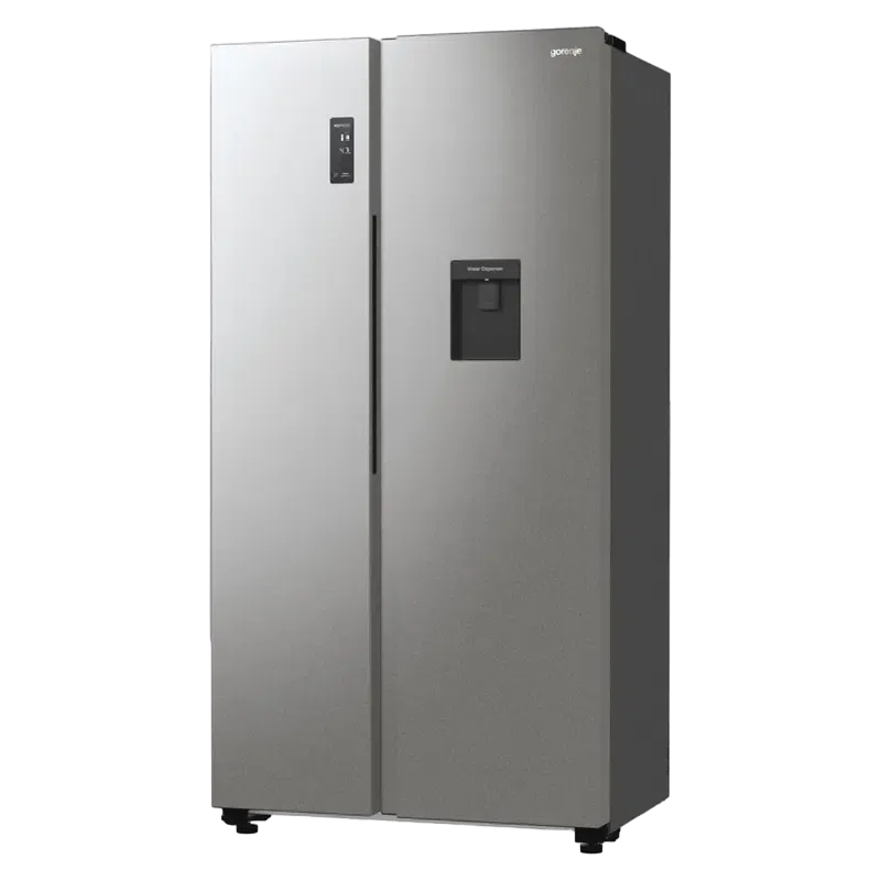 Frigider Gorenje NRR9185EAXLWD, Oțel inoxidabil