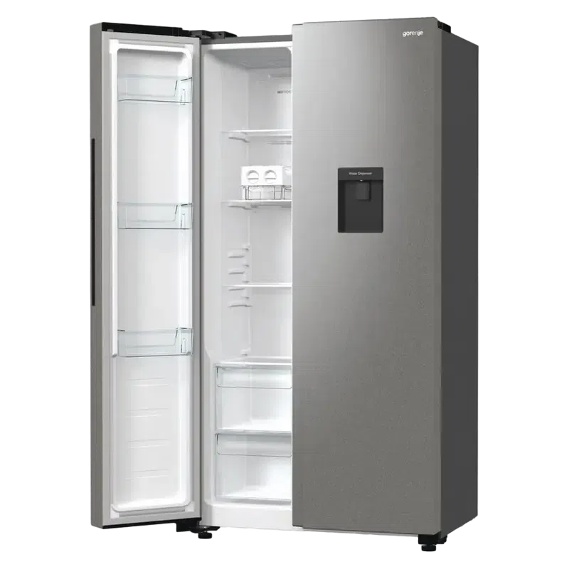 Frigider Gorenje NRR9185EAXLWD, Oțel inoxidabil